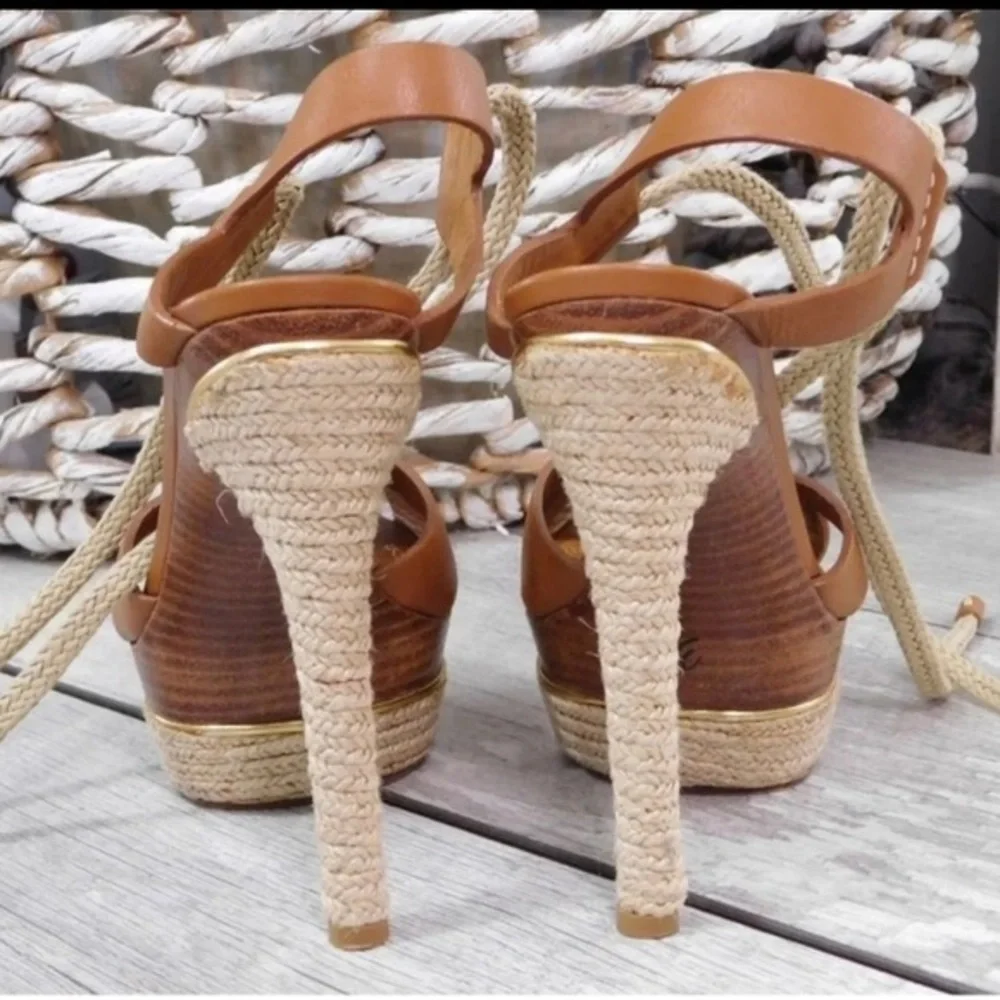 Ralph Lauren Josette Platform Sandals - Picture 5 of 6